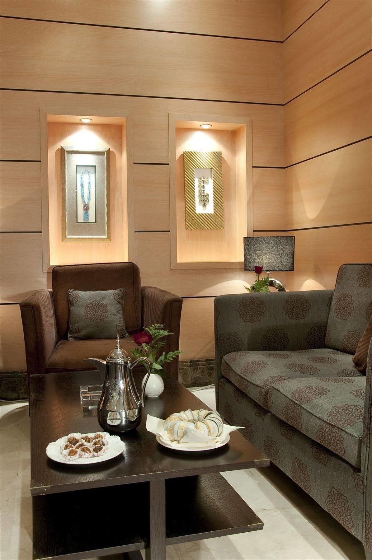 Elaf Al Mashaer Hotel Makkah Mekka Exteriér fotografie A living room in a luxury hotel